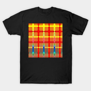 Crazy Disco Sunrise Pattern T-Shirt